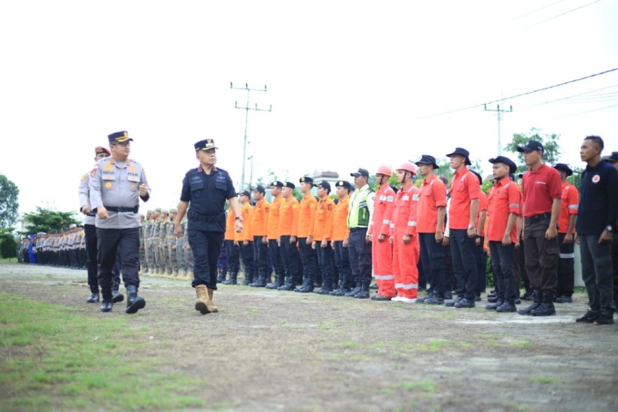 Bupati Asmar Pimpin Apel Siaga Karhutla 2026, Perkuat Kesiapsiagaan Hadapi Ancaman Iklim Ekstrem
