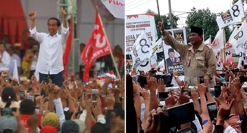 Kampanye Hari Ini, Jokowi ke Palembang, Prabowo Sapa Warga di Padang