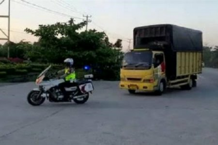 Polresta Pekanbaru Siap Kawal Kendaraan Pengangkut Sembako
