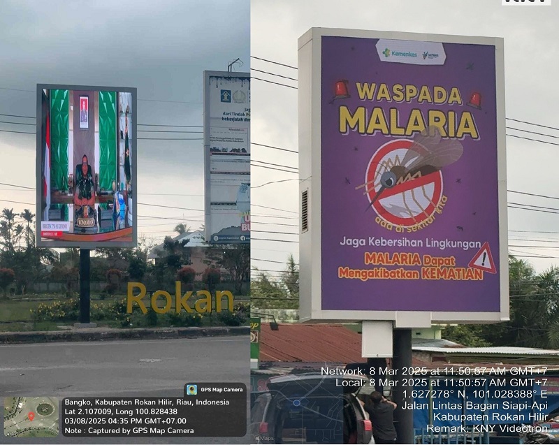 Empat Videotron Baru Berdiri di Kota Badansiapiapi