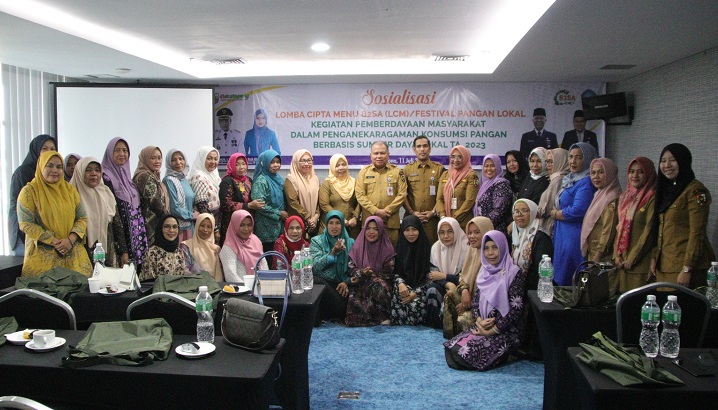 Targetkan Juara, Disketapang Pekanbaru  Sosialisasikan  Lomba Cipta Menu B2SA