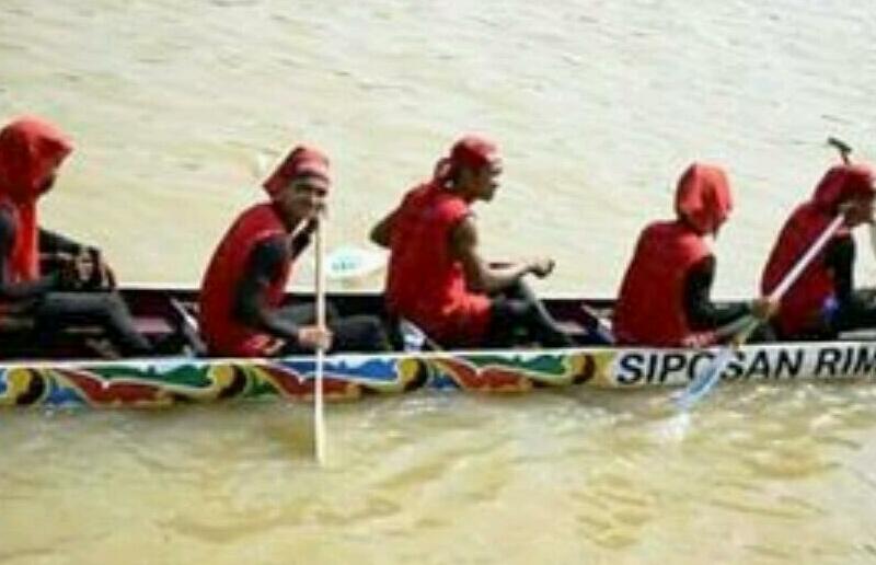 Hattrick, Jalur Siposan Rimbo Pemprov Riau Juara Festival Pacu Jalur 2018