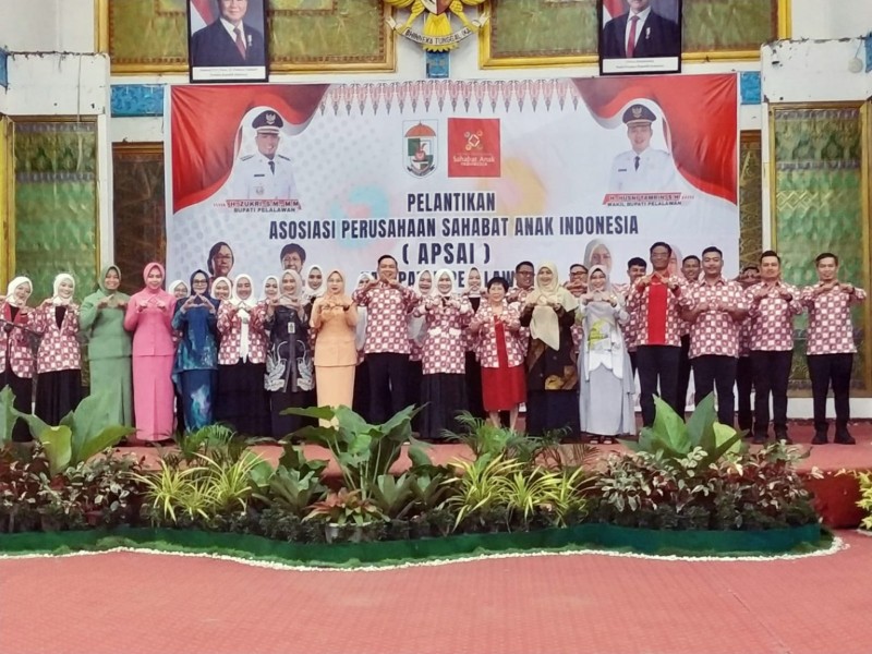 Wakil Bupati Hadiri Pelantikan APSAI Pelalawan, Targetkan 3 Besar Kabupaten Layak Anak di Riau