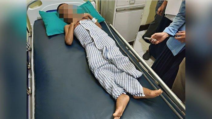 MENGERIKAN...Bocah 11 Tahun di Pekanbaru Dianiya Pengasuh, Kurang Gizi, Tubuh Penuh Luka Bakar, Tulang Dada Patah