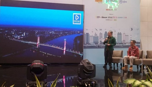 Bupati Siak Paparkan Gerakan 100 Smart City di Jakarta