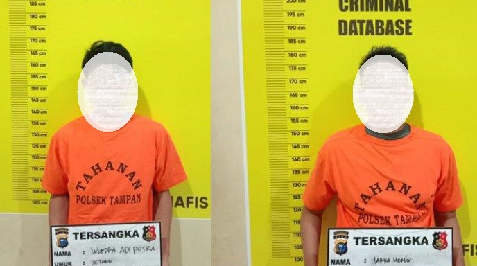 Belasan Kali Beraksi, Kawanan Pembobol ATM Nasabah Bank di Pekanbaru Ditangkap di Jalan Teropong, Modusnya...