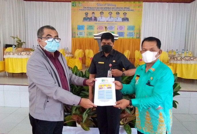 Penilaian Lomba EKK Tingkat Provinsi Riau Sekda Berharap Singingi Bisa Juara