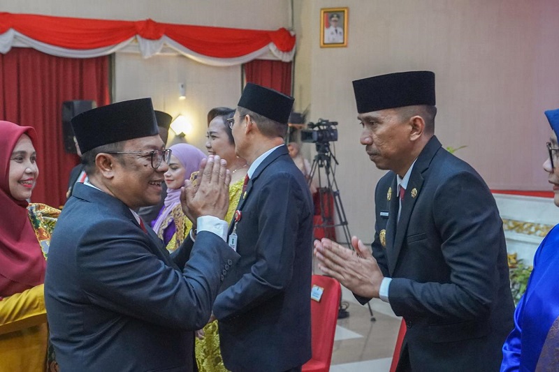 Sri Sadono Mulyanto Dikukuhkan Sebagai Pjs. Bupati Kuansing