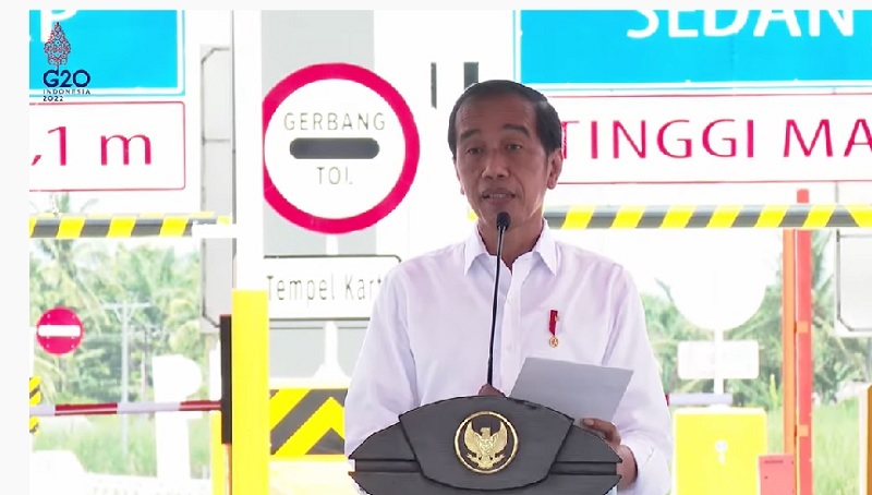 Resmikan Tol Binjau-Stabat, Ini Kata Jokowi...