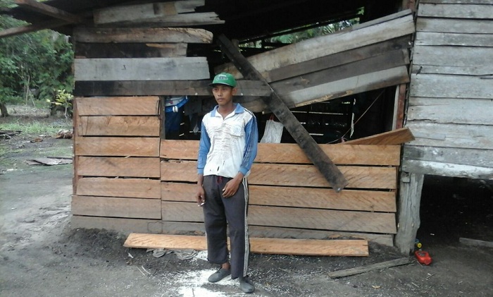 Rusak Dapur Warga Belading Duri, Gajah 'Curi' Minyak dan Beras, Paidin: Awalnya Saya Kira Maling