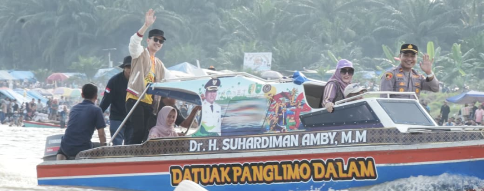 Meriahkan Idulfitri 1447 H, Pacu Jalur Digelar di Tepian Datuak Panglimo Dalam