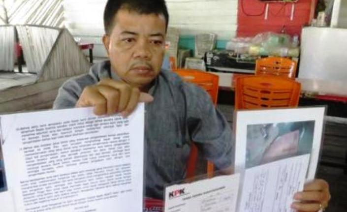 Berani, Marizon Laporkan 3 Jaksa di Riau ke KPK