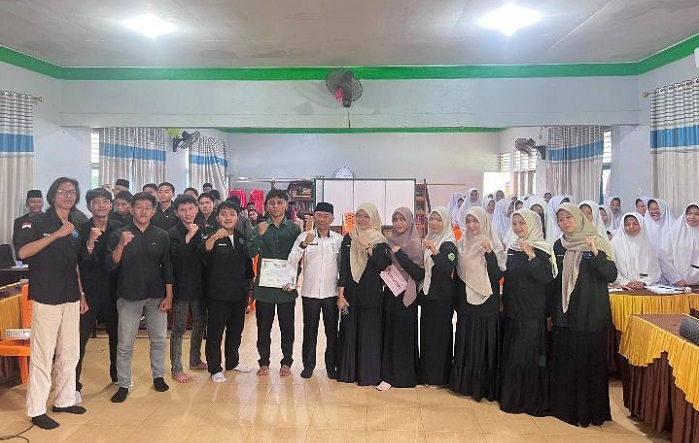 Bahaya Game Online  Bikin Kecanduan, KPI IAIN Datuk Laksemana Sosialisasi ke Ponpes Nuruh Hidayah