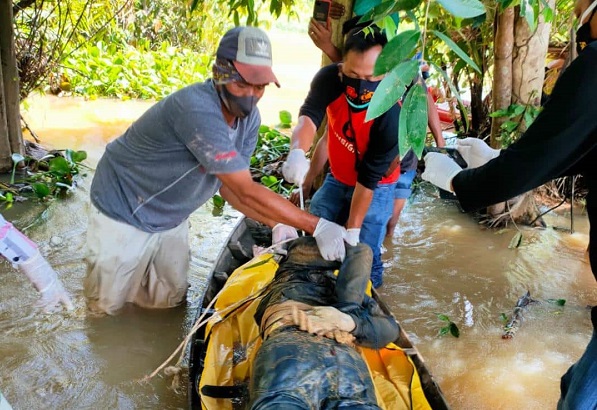 Mayat Mr.X Ditemukan di Sungai Bagan Nenas dengan Kondisi Tangan Terikat dan Diberi Pemberat