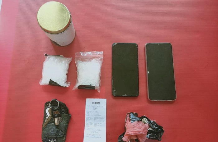 Kurir Sabu Diringkus Tim Mata Elang Polres Kuansing di Teluk Kuantan