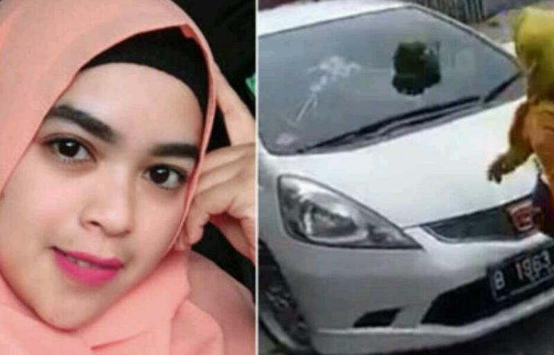 TERUNGKAP... Mobil Pelakor Dilempari Batu Besar, Si Cantik Ini Ungkap Fakta Lain, Tonton Videonya 
