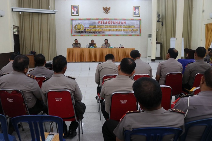 Polres Inhil Laksanakan Kegiatan Profil Klinis dan Konseling