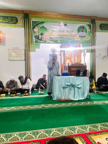 Jama'ah Masjid Nurul Iman, Memperingati Maulid Nabi SAW