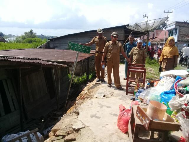 Sedinginan Longsor, Dua Rumah Warga Rusak Berat