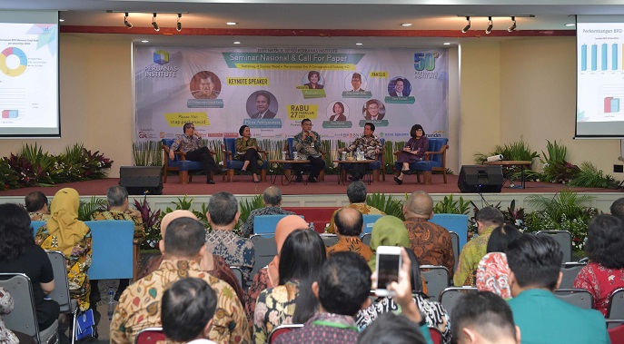 Dihadiri Wapres Jusuf Kalla, Dirut Bank Riau Kepri Jadi Narasumber Seminar Perbanas