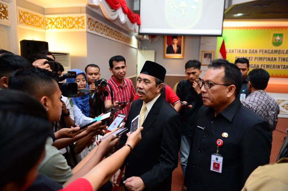 Muhammad Jadi DPO, Gubri Koordinasi dengan Kemendagri Terkait Pergantian Plt Bupati Bengkalis