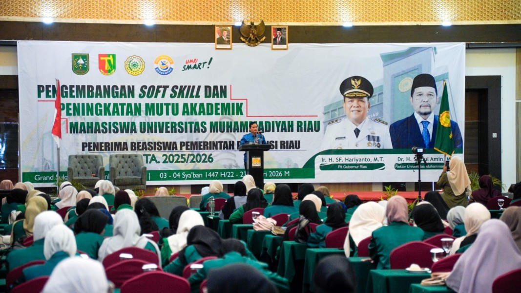 Penguatan Soft Skill dan Mutu Akademik, UMRI Bekali Mahasiswa Penerima Beasiswa