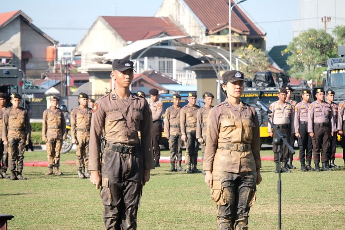 Pembaretan Bintara Angkatan 48, Kapolda Riau: Jangan Lupakan Jasa Orang Tua dan Jadilah Polisi yang Dicintai Masyarakat
