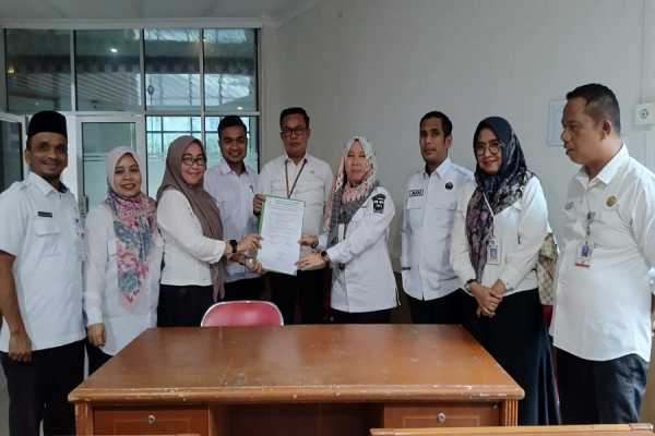 Serah Terima Pengurus,  Outlet Puan Berseri Dinas Ketahanan Pangan Jadi Kios Pangan