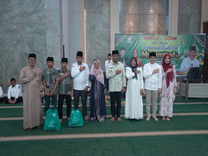 PEMKAB KAMPAR AJAK MASYARAKAT TELADANI AKHLAK DAN PERJUANGAN RASULULLAH SAW