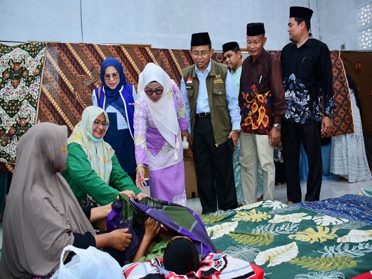 Gandeng IWAPI Prov Riau, IDI dan Muhammadiyah, Baznas Kampar Lakukan Sunnat Masal
