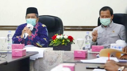 Ke Kantor BPN Siak, Bupati Alfedri Sebut Penyelesaian Masalah Lahan Bisa Lewat Program TORA