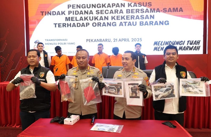 4 Debt Collector Ditahan, 7 Diminta Menyerahkan Diri, Buntut Penyerangan di Mapolsek Bukitraya