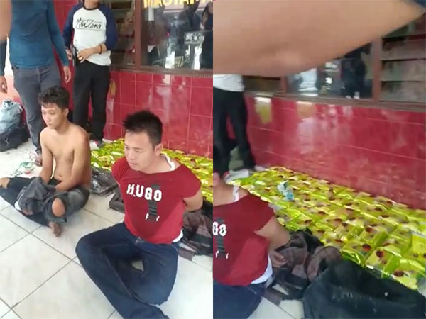 Bawa 60 Bungkus Sabu, Dua Pria Asal Pekanbaru dan Inhil Diamankan di Batubara