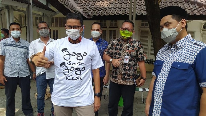 Sandiaga Janji Bantu Akses Modal Produk Pesantren