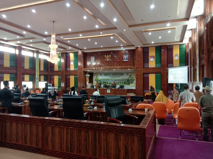 DPRD Rokan Hilir Gelar Paripurna Masa Persidangan I Tahun 2026