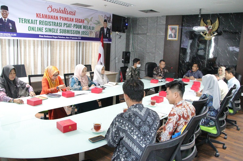 DKP Pekanbaru Lakukan Pengkajian dan Penyusunan Target Konsumsi Pangan Per Kapita