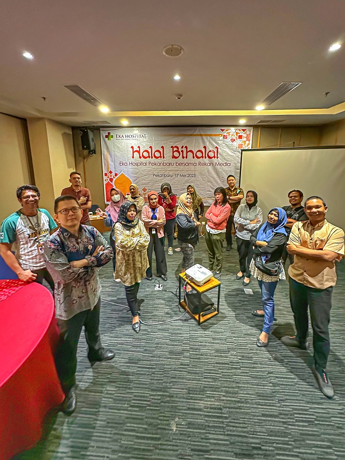 Apresiasi Rekan Media Eka Hospital Adakan Halal Bi Halal