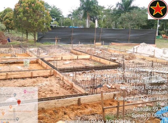 Pemkab Rohul Bangun Gedung Publik Safety Centre