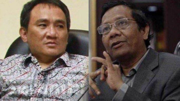 'PANAS'...Baru Juga Bebas, Andi Arief Ancam Penjarakan dan Cabut Gelar Profesor Mahfud MD, Masalah Apa?