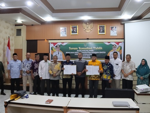 Buka FKP Rancangan Awal RKPD Inhil 2026, Bupati Tegaskan Pemkab Akan Cermat Selesaikan Persoalan