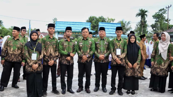 69 Siswa Meranti Siap Berlaga di OMI Riau, Bupati Asmar Beri Pesan Khusus