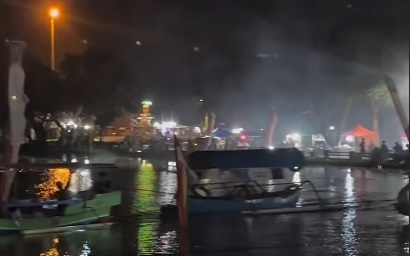 Pacu Sampan Kocik dan Pawai Sampan di Danau Raja  Jadi Perpaduan Tradisi dan Syiar Sempena Tahun Baru Islam 1448 H