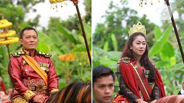Raja dan Ratu Keraton Agung Sejagat Ditangkap Polisi