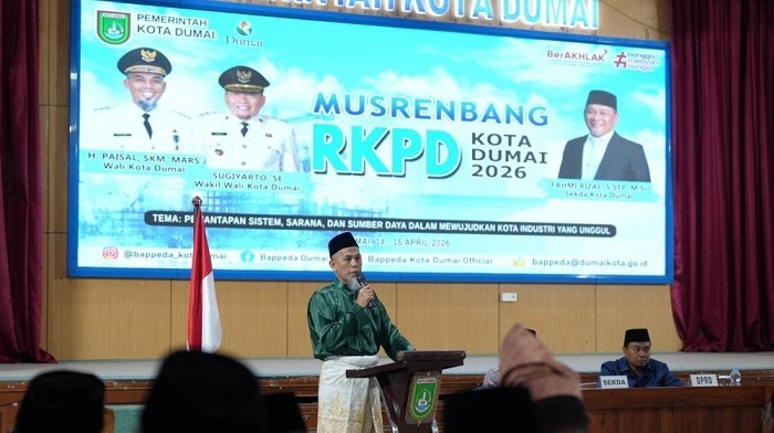 H. Paisal Pimpin Musrenbang RKPD Kota Dumai