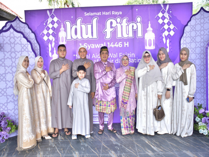 Open House di Kediaman Wakil Bupati Kampar