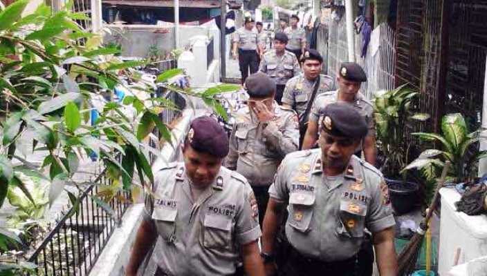 Lagi, Polisi Sweeping Kampung Dalam dan Pangeran Hidayat