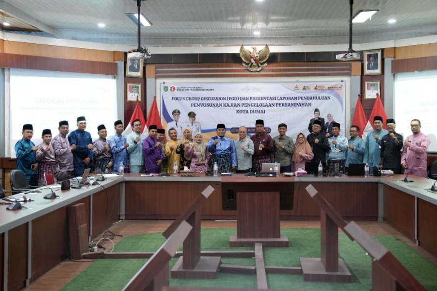 BRIDA Dumai Gelar FGD Kajian Persampahan, Wakil Wali Kota: Pengelolaan Harus Terukur dan Terarah