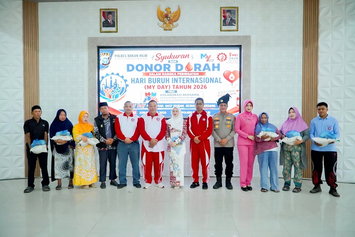 Wabup Rohil dan Kapolres Tekankan Kolaborasi Demi Kesejahteraan Pekerja