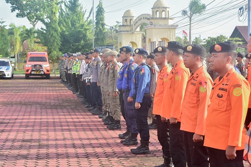 Pastikan Aman Nataru, Wabup Bagus Ikuti Apel Gelar Pasukan Operasi Lancang Kuning