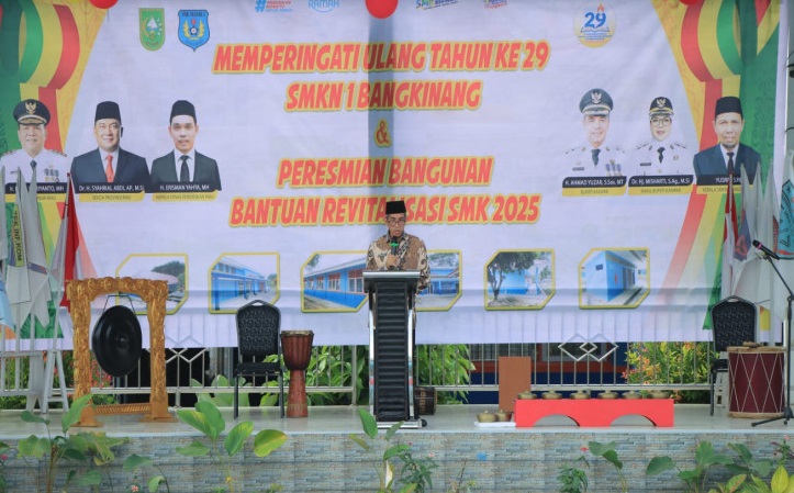 HUT Ke-29, Pemkab Kampar Apresiasi Kemajuan SMKN 1 Bangkinang